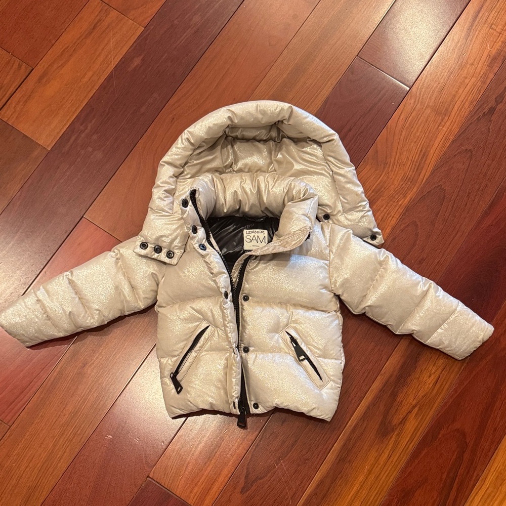 SAM. Kids Metallic Puffer Jacket